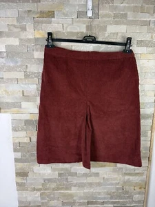 Joe Browns Women’s Size 12 Burgundy Corduroy Skirt - Picture 1 of 8