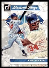 2023 Donruss Baseball Diamond Kings Base #15 Kirby Puckett - Minnesota Twins