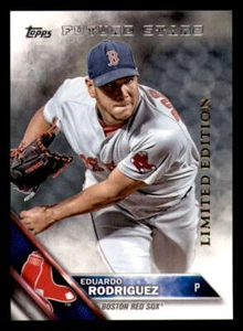 2016 Topps Limited Edition Tiffany Parallel #647 Eduardo Rodriguez FS - Boston R - Picture 1 of 2