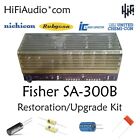 Fisher SA300B amp amplifier restoration recap repair service rebuild kit