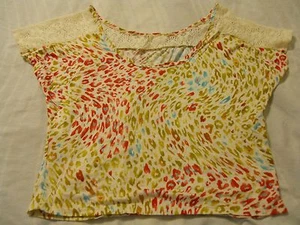 Women Top Size L Shirt Juniors NEW - Picture 1 of 3