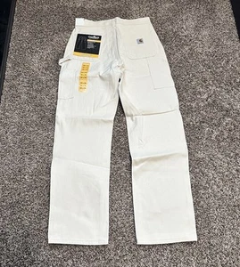 DEADSTOCK! Pantalones de pintor utilitarios de carpintero Carhartt B04 de colección para hombre Nat. USA 30x32 - Imagen 1 de 5