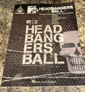 Best of MTV's Headbangers Ball, Guitar Recorded Versions, Songbook - Picture 1 of 2