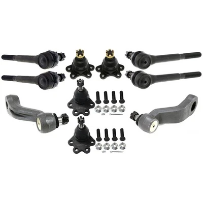 Tie Rod End Kit For 93-95 Chevrolet K1500 93-96 GMC Yukon 10Pc - Image 1 of 4