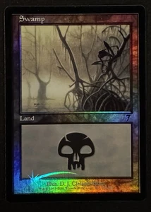 Swamp FOIL - Onslaught - MTG - Magic The Gathering - Rare - Picture 1 of 2