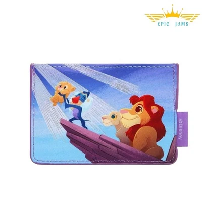 Cartera Portatarjetas Loungefly Disney El Rey León Orgullo Rock Nueva Foto 1 de 3