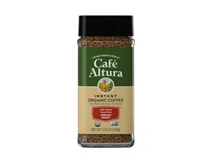 Cafe Altura Freeze Dried Instant Organic Coffee, 3.53 oz Jar (Pack Of 2)  - Picture 1 of 9