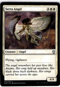 MTG Serra Angel Dominaria Uncommon #33 - Picture 1 of 2