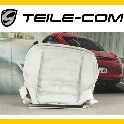 Porsche Macan Sportsitz Sitzbezug/Bezug Sitzkissen Leder Kieselgrau LINKS - Imagem 1 de 3