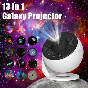 13 in 1 LED Galaxy Projector Starry Sky Night Light Planetarium Lamp for Room - Picture 1 of 15