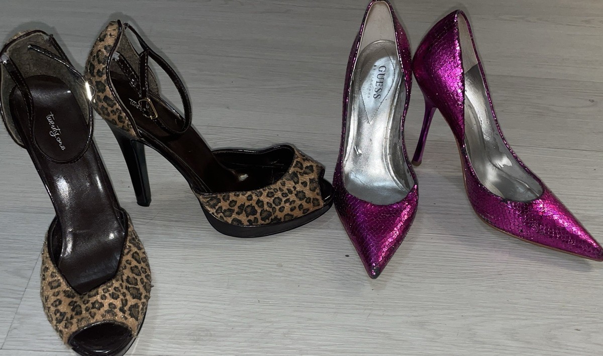 GUESS Women's Animal Print Heels for sale | eBay