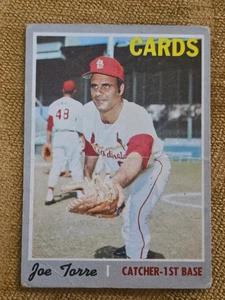 Joe Torre Topps 1970 #190-VG - Imagen 1 de 13