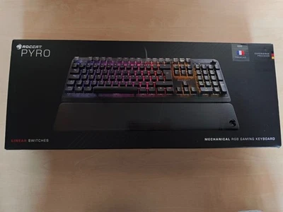 Roccat Pyro - Mechanical Gaming Keyboard with RGB Lightning French Layout AZERTY - Image 1 of 4