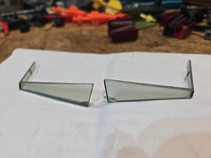 Vtg GI Joe ARAH COBRA MORAY HYDROFOIL Right & Left Windshield Original Part Read - Picture 1 of 22