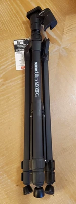 Sunpak 61-inch Ultra 6000PG PlatinumPlus-Tripod with Pistol Grip Ball Head - Image 1 of 4