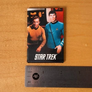 STAR TREK Kirk Spock - Vintage Pin (TOS) Original Series 1991 - Picture 1 of 2