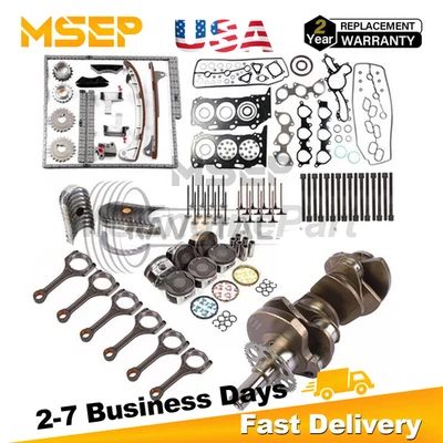 Kit de reconstrucción de revisión de motor para 03-15 Toyota FJ Cruiser 4Runner 1GRFE 4,0 L DOHC Foto 1 de 4