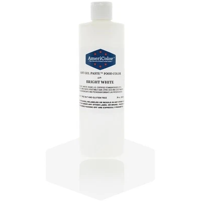 Bright White Soft Gel Food Coloring Paste 20 Ounces for Baking and Decorating - Image 1 of 4