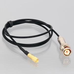 Resorte de bloqueo macho BNC 10-32 micropunto RG316 cable acelerómetro sonda de vibración - Imagen 1 de 5
