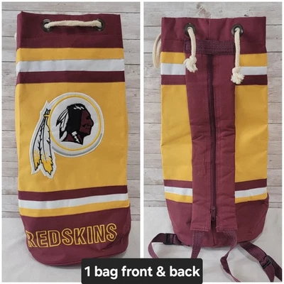 Mochila ou estilingue vintage Washington Redskins bolsa de ginástica sapatos logotipo antigo  - Imagem 1 de 4
