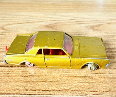 Vintage 1969 Lesney Matchbox KING SIZE K-21 Mercury Cougar Gold w Red Interior - Image 1 of 4