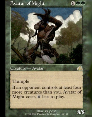 Prophecy #109 Avatar of Might - Image 1 of 2