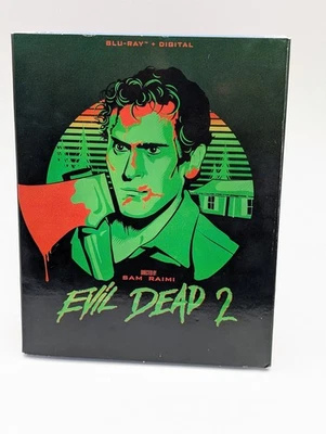 Evil Dead 2 Blu-ray Digital Limited Edition Holographic Slipcover NEW - Image 1 of 4