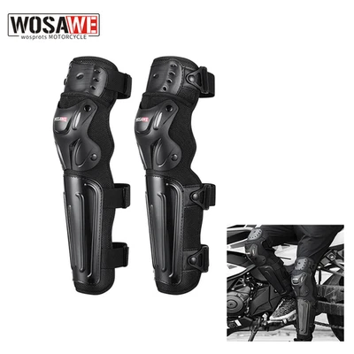 WOSAWE Cycling Knee & Elbow Pads MTB BMX Bike Protective Gear Safe Riding Guards - Image 1 of 4