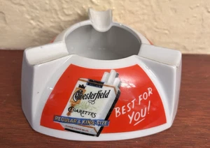 Bandeja de cenizas de cerámica de porcelana para cigarrillos Chesterfield - Publicidad - Wako China - Imagen 1 de 8