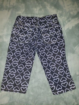 Pantalones de mezclilla morados para niñas Jordache corazones 18M Foto 1 de 4