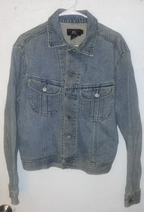 Ralph Lauren RRL Double RL Denim Jacket Size Large Western Cowboy Jean - Zdjęcie 1 z 13