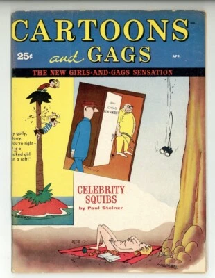 Cartoon And Gags Vol 6 #2 Humor Magazine 1962 Newsstand Publications Timely - Image 1 of 2
