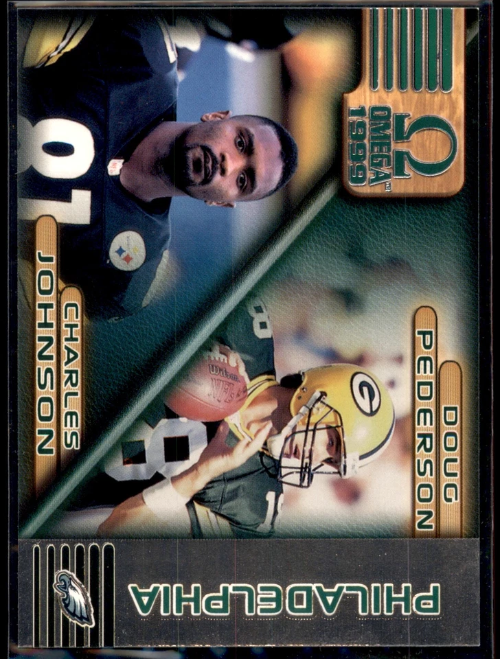 Charles Johnson / Doug Pederson #183 1999 Pacific Omega - Image 1 of 2