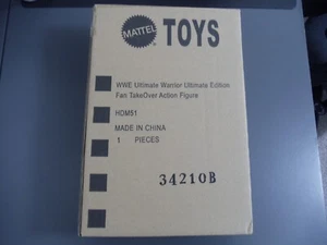 WWE MATTEL ULTIMATE EDITION FAN TAKEOVER ULTIMATE WARRIOR AMAZON EXCLUSIVE - Picture 1 of 1