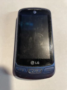 LG C410 Xpression 2 Azul AT&T GSM QWERTY 3G Totalmente Funcional Raro 0803-04M - Imagen 1 de 5