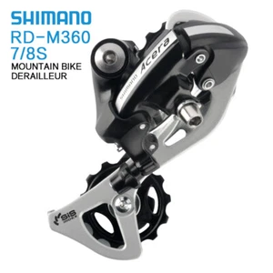 Shimano Acera Derailleur 7 / 8 Speed Rear Mech MTB Hybrid Bike Genuine RD-M360 - Picture 1 of 15