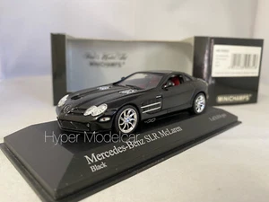 MINICHAMPS 1/43 MERCEDES SLR MCLAREN COUPE' 2007 BLACK ART.400033021 - Picture 1 of 5