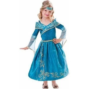 Costume Halloween Bambino Principessa Rinascimento con Cerchio Piccolo 4-6 Nuovo in Confezione - Foto 1 di 2