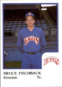 1986 Kinston Eagles ProCards #7 Bruce Fischback Trainer Baseball Card