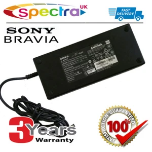Genuine Original Sony Bravia TV Power Supply Ac Adapter Cable 19.5v 8.21a - Picture 1 of 2