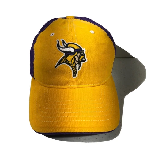 Minnesota Vikings Ball Cap Embroidered Team Logo  One Size Fits All￼ Cover