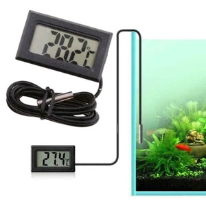 1PC Mini LCD Digital Thermometer Hygrometer Temperature Sensor Meter Gauge Probe - Picture 1 of 12