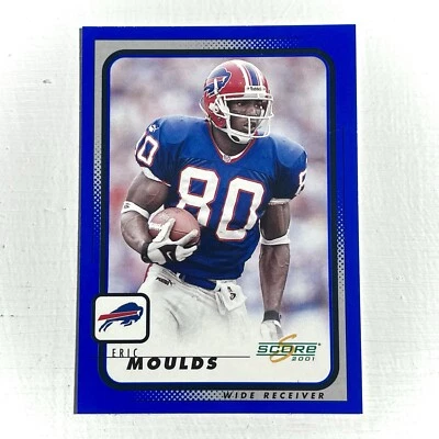 Eric Moulds 2001 Score Blue Color Match #21 MINT Bills Legends Jersey Miss State - Image 1 of 2