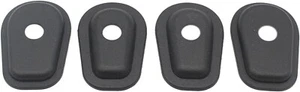 4x Espaciadores Adaptador Indicador de Giro Delantero y Trasero Motocicleta en Negro - Imagen 1 de 10
