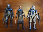 STAR WARS THE BLACK SERIES THE FORCE UNLEASHED STARKILLER 6” And Stormtroopers