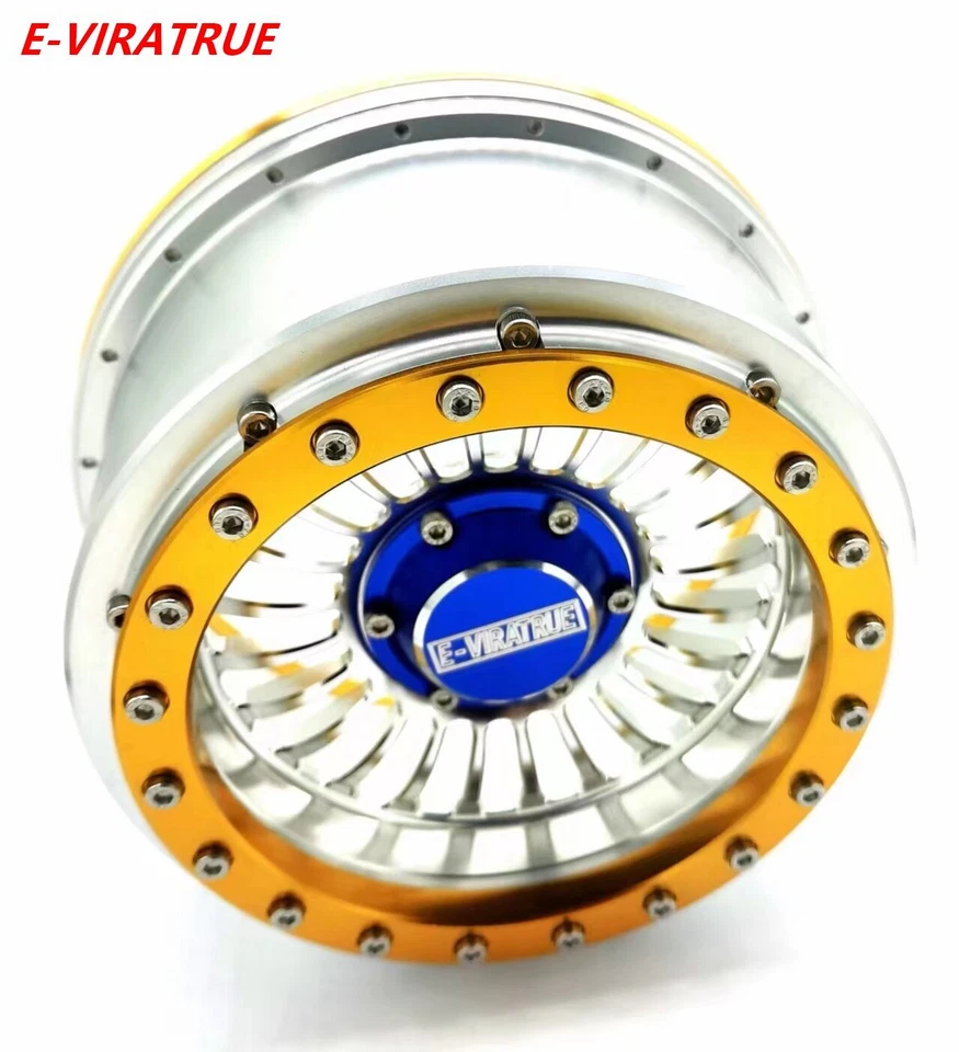 E-VIRATRUE Alu Wheel For TRAXXAS XRT/XMAXX&MCD 5RR&Kraton 8S/&Losi DBXL 1/5 1pcs - Image 1 of 1