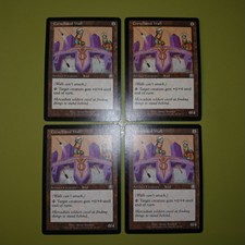 Crenellated Wall x4 Mercadian Masques 4x Playset Magic the Gathering MTG