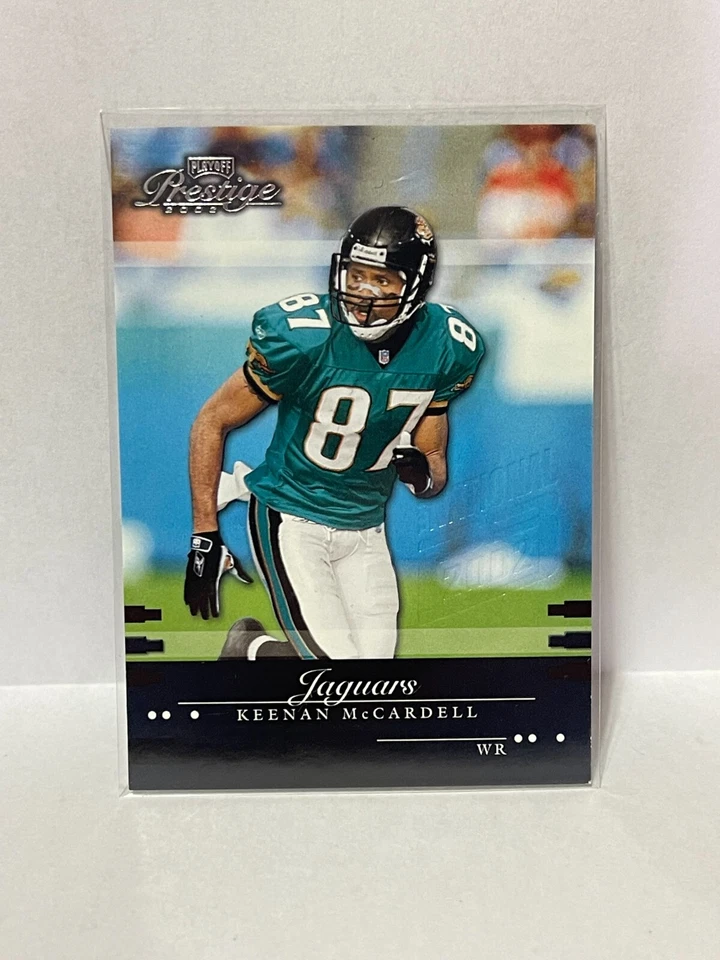 2002 Playoff Prestige "National 2002" embossed #'d/5 - KEENAN MCCARDELL - Image 1 of 2