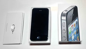 Apple iPhone 4s - 16GB - Schwarz (Ohne Simlock) A1387 (CDMA + GSM) - Zdjęcie 1 z 7
