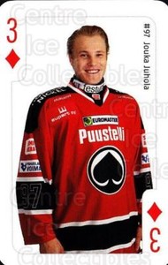 2016-17 Finnish Porin Assat Playing Card #15 Jouka Juhola